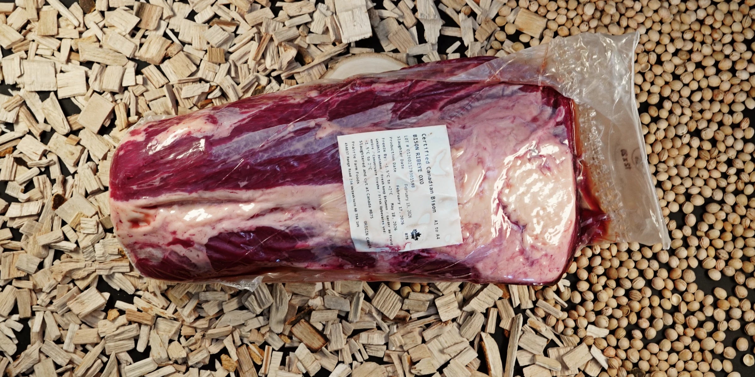 Bison - Rib-Eye am Stück