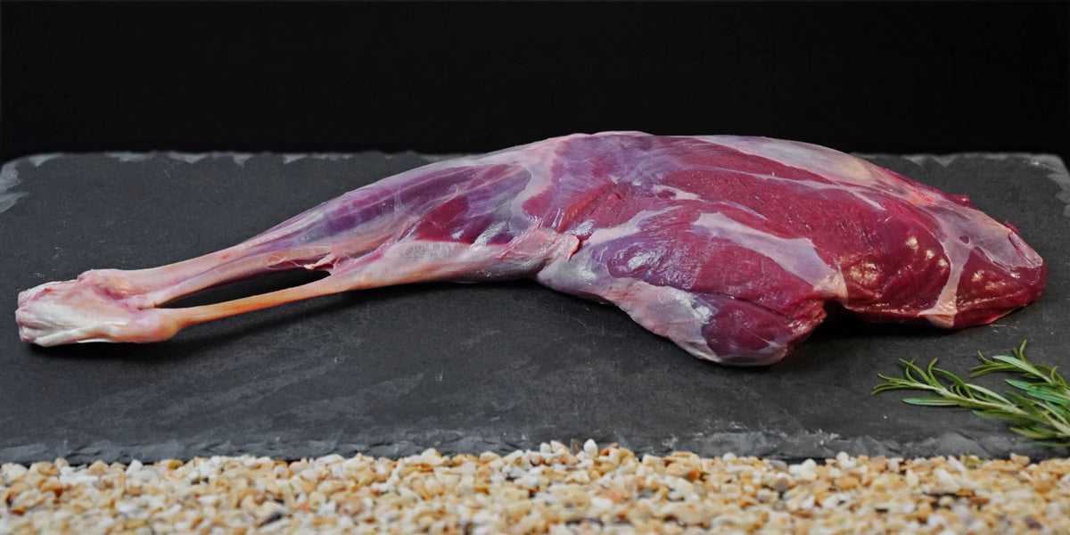 Gamsbock - Keule mit Knochen
