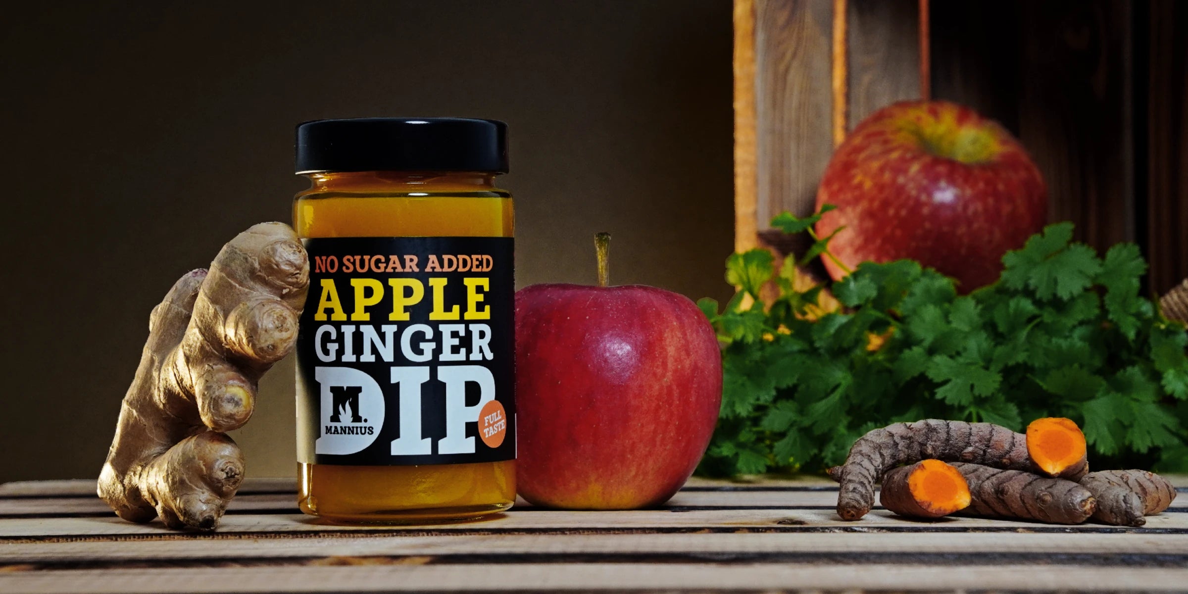 Apple Ginger Dip (No Added Sugar)